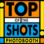 Top top of the Shots Photo Booth Logo by Oxford Discos in Oxfordshire