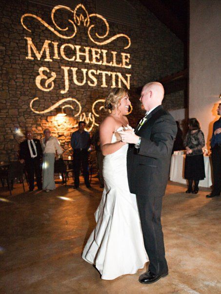 Custom Wedding Gobo Projrction - Your Names In Lights