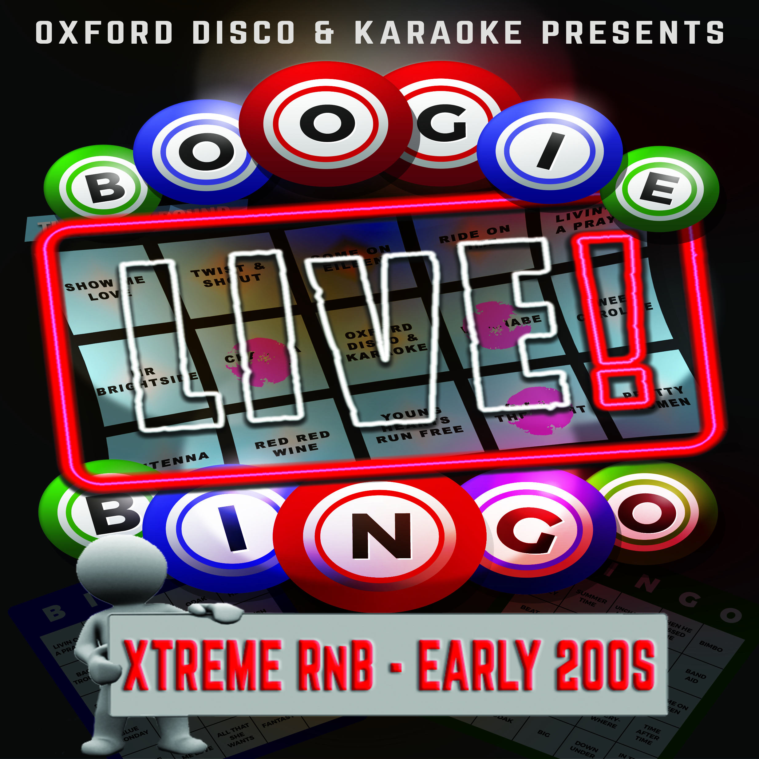 Oxford Discos Boogie Bingo Live in Oxfordshire - Extreme RnB - Early 2000s