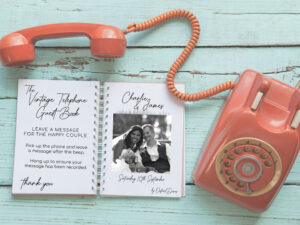 Oxford Discos - Vintage Telephone Audio Guest Book