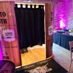Top of the Shots Photo Booth Rustic Wooden Design by Oxford Discos in Oxfordshire