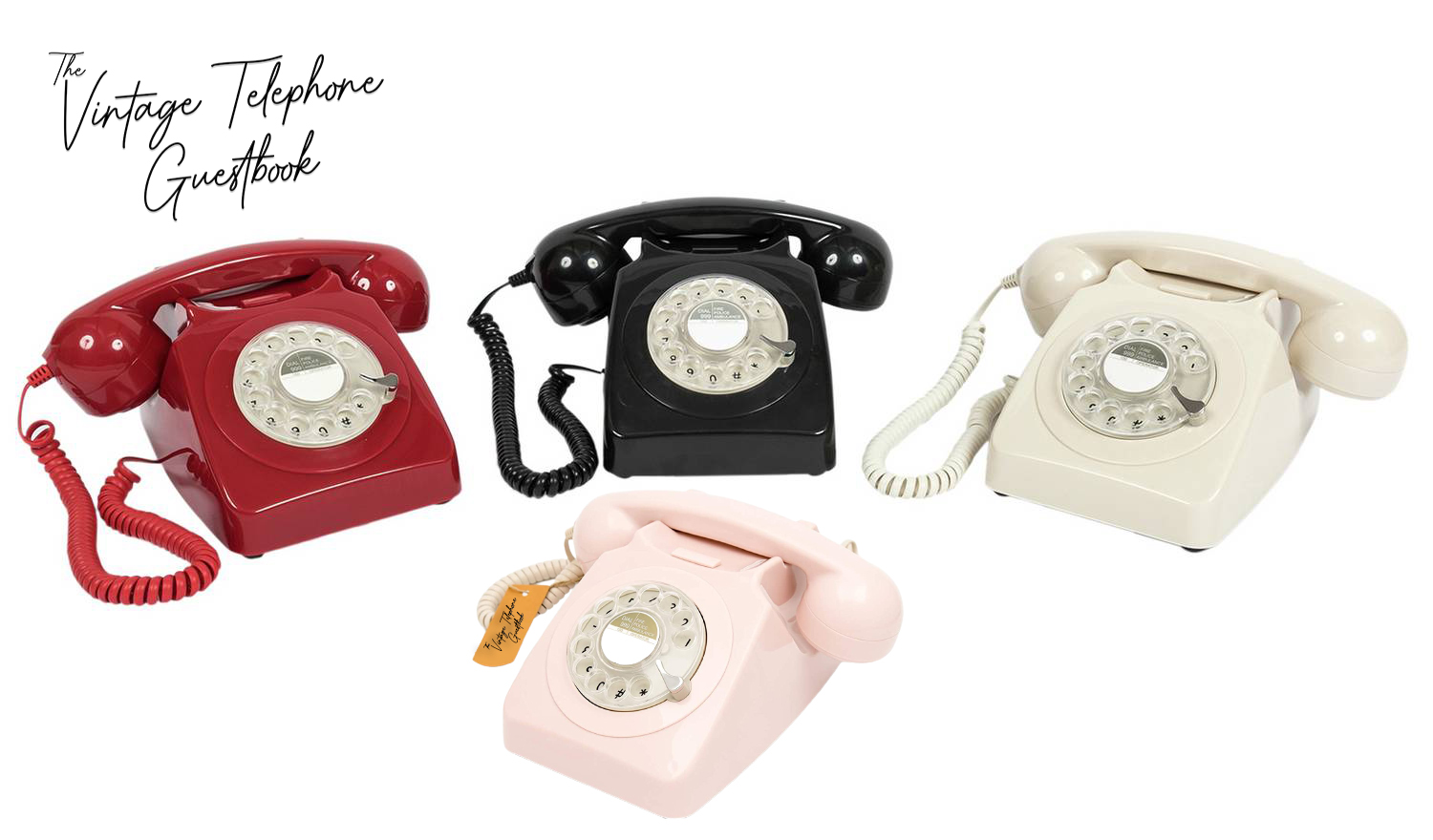The Vintage Telephone Guestbook by Oxford Discos In Oxfordshire Telephones