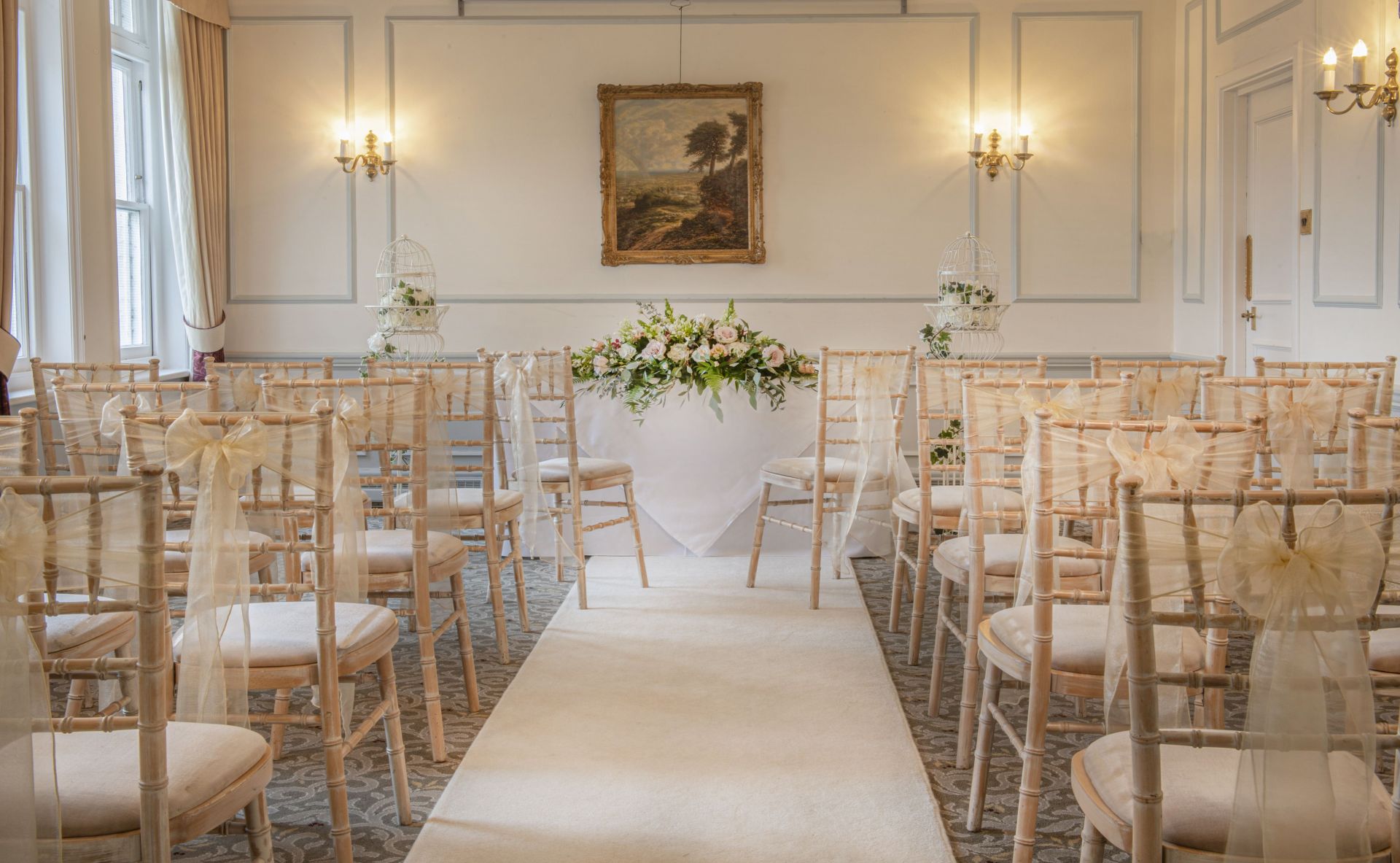 The Bear Hotel Wedding Ceremony with Oxford Discos in Oxfordshire