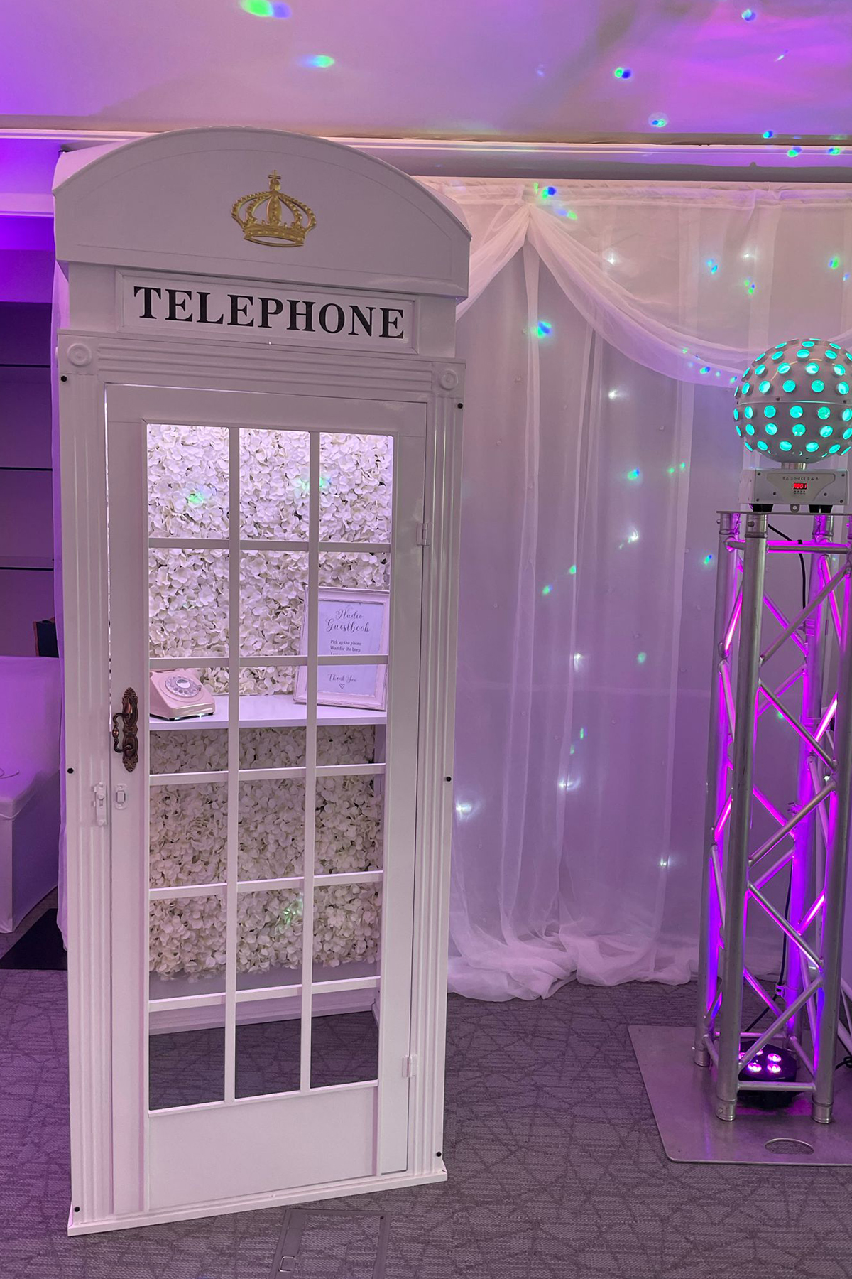 The Vintage Telephone Guestbook by Oxford Discos in Oxfordshire