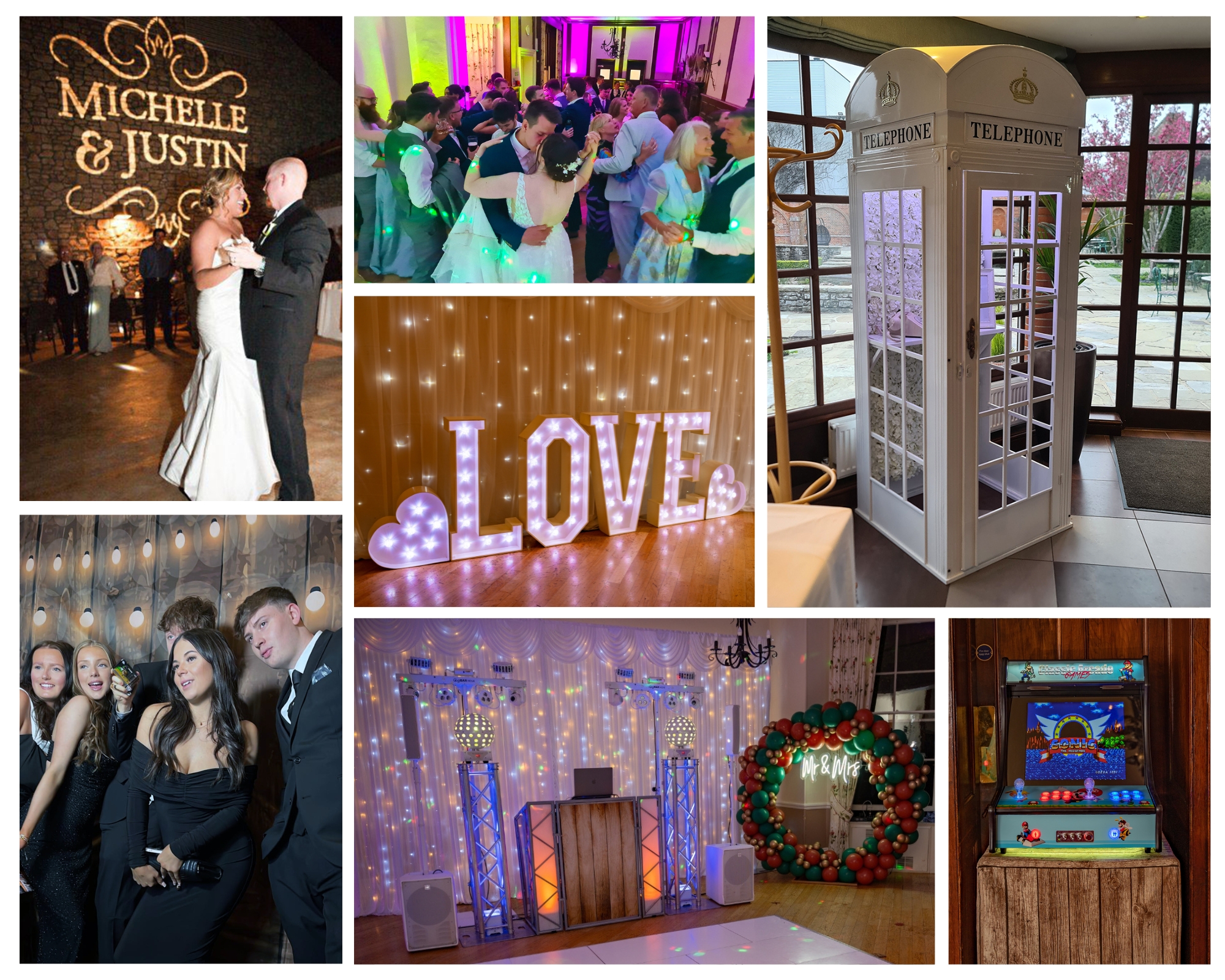 The Ultimate Wedding Reception Package by Oxford Discos in Oxfordshire