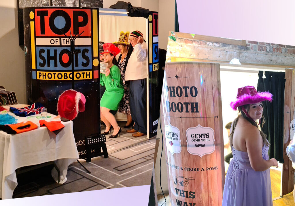 Oxford Discos - Top of the Shots Photo Booth and Rustic Wooden