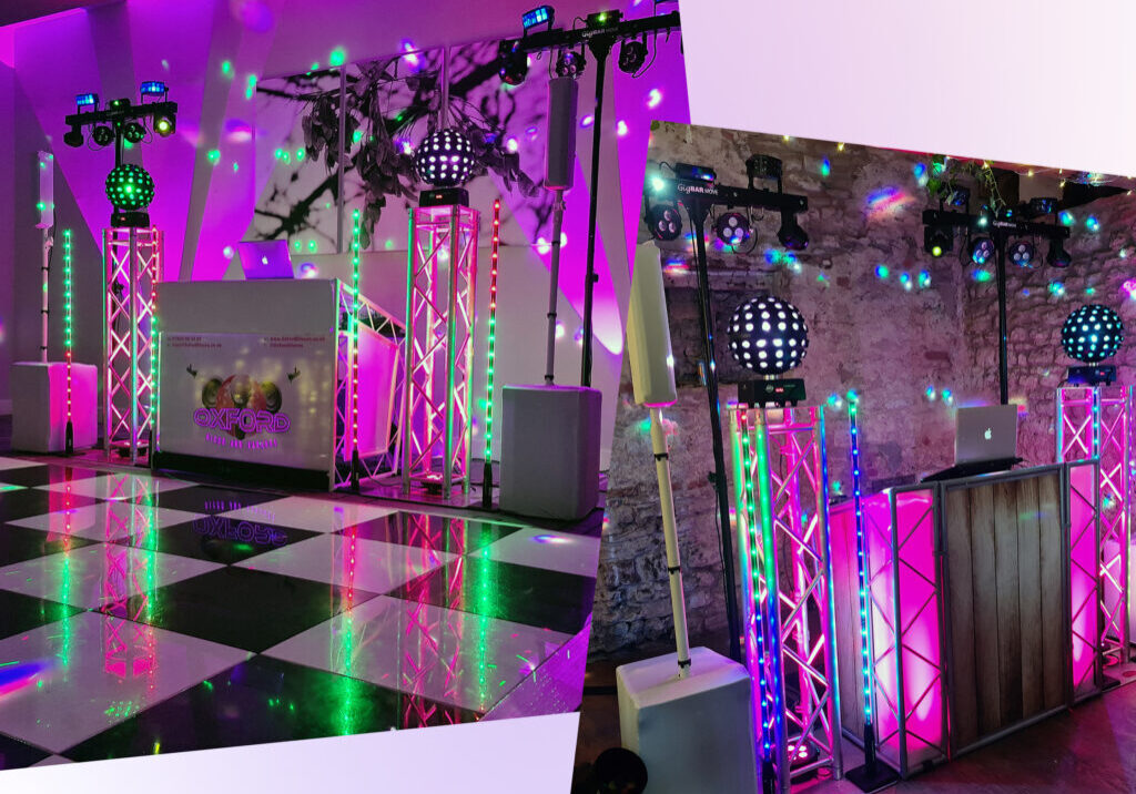 OxfordDiscos - Wedding DJ Discos (Platinum and Rustic Wooden)